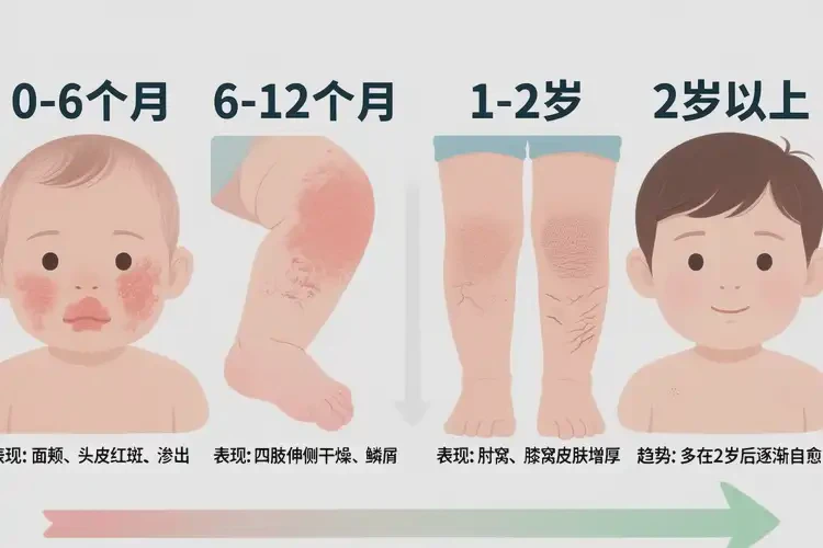 嬰兒肚子出濕疹不管它會(huì)自己好嗎(圖2)