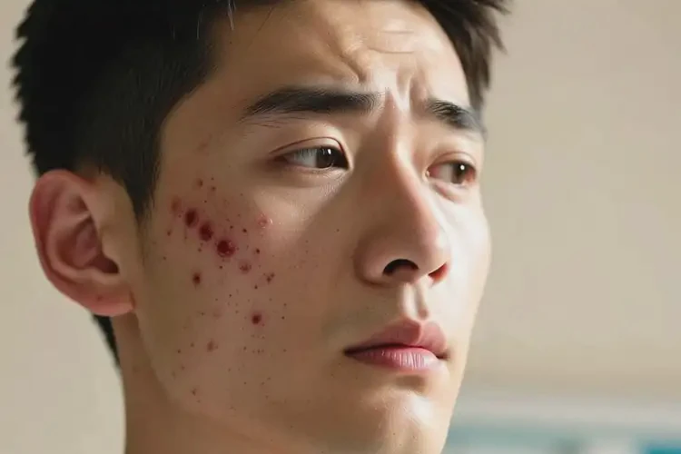 男人臉上出現(xiàn)濕疹能不能徹底自愈(圖4)