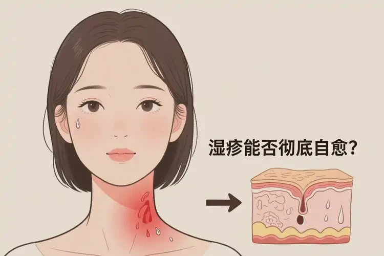 女人脖子上起濕疹可不可以徹底自愈(圖3)