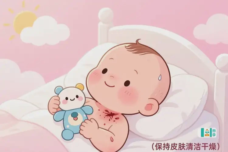 嬰兒脖子上經(jīng)常長濕疹能徹底自愈嗎(圖2)