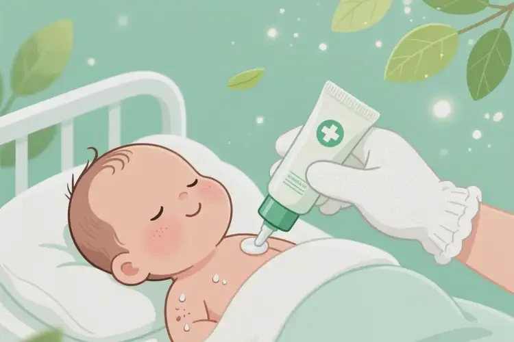 新生兒脖子容易起濕疹不管它會(huì)自己好嗎(圖3)