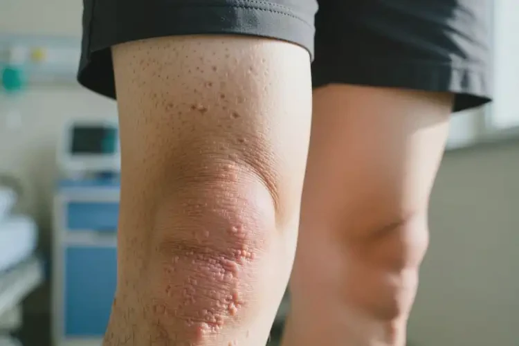 男人大腿上偶爾起濕疹能徹底自愈嗎(圖4)