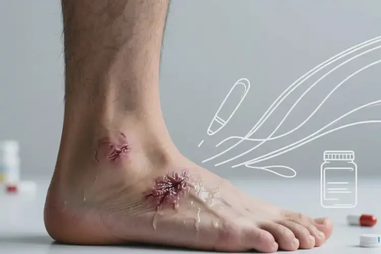 男性腳上容易長濕疹不管它會自己好嗎(圖2)