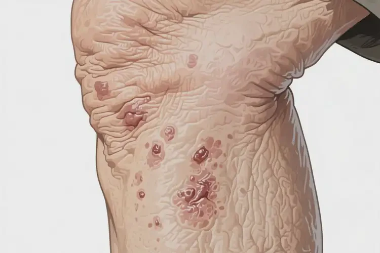 老人小腿上偶爾起濕疹不管它會(huì)自己好嗎(圖2)