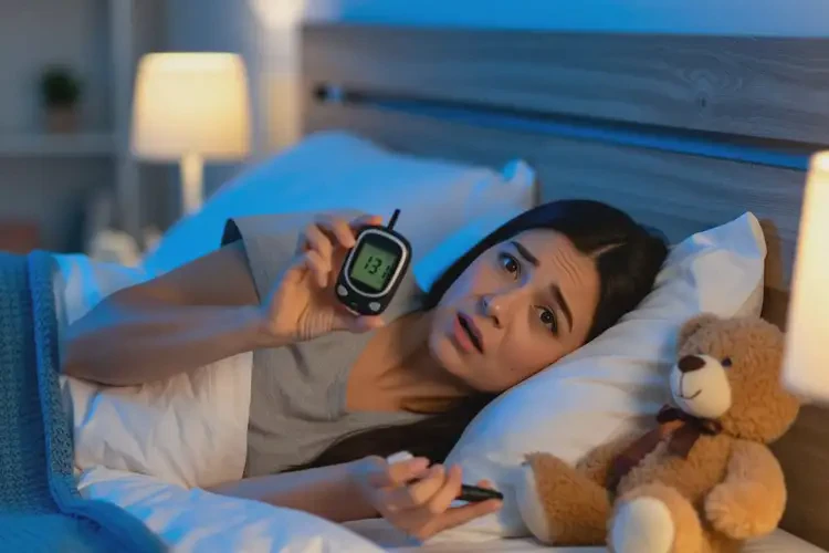 女人睡前血糖13(图1)