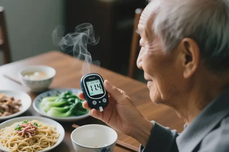 老年人中餐血糖11點(diǎn)4是怎么回事(圖1)