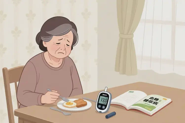 更年期女性早餐血糖13点0是糖尿病吗(图1)