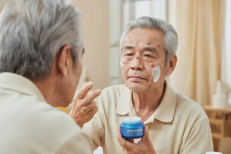 老年人臉上容易起濕疹能徹底自愈嗎(圖3)