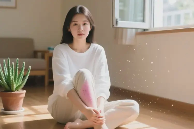 女生四肢偶爾起濕疹不管它會(huì)自己自愈嗎(圖4)