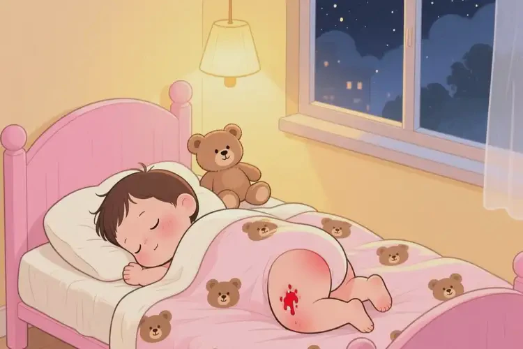 幼兒屁股偶爾起濕疹能徹底自愈嗎(圖1)