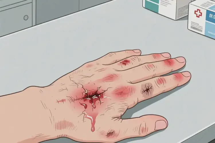 大學(xué)生手上出濕疹能夠徹底治愈嗎(圖2)