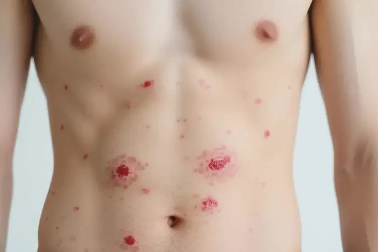 青年人肚子上偶爾長濕疹可以徹底自愈嗎(圖4)