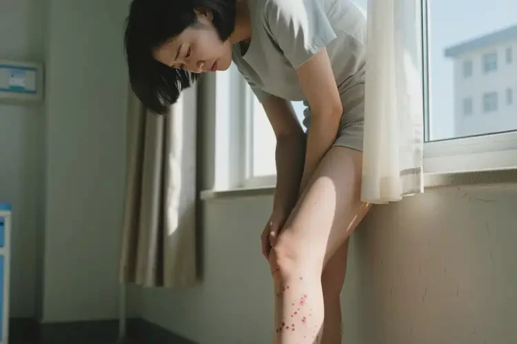 女人四肢容易起湿疹不管它会自己痊愈吗(图3)