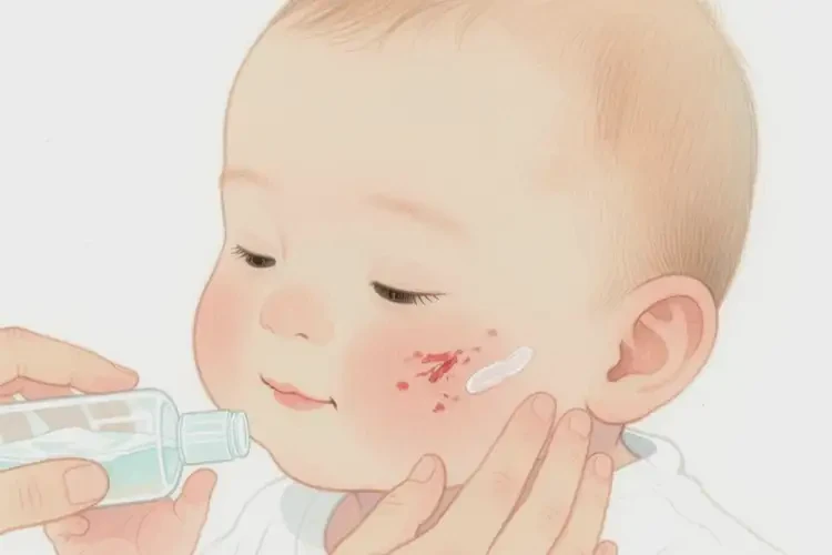 婴幼儿脸上容易长湿疹不管它会自己好吗(图4)