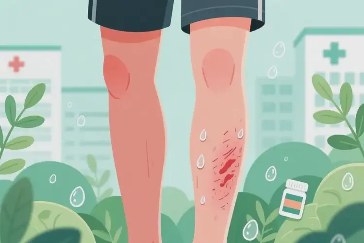 青年人小腿上經(jīng)常起濕疹可不可以徹底自愈(圖4)