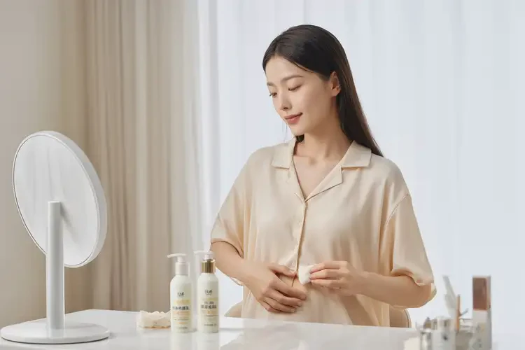 女性肚子上出濕疹可不可以徹底自愈(圖1)