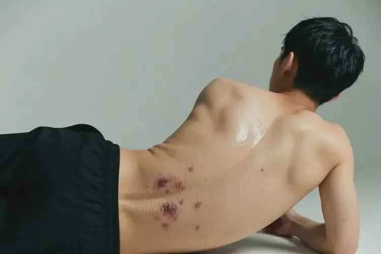 男生屁股上出現(xiàn)濕疹不管它會(huì)自己好嗎(圖2)