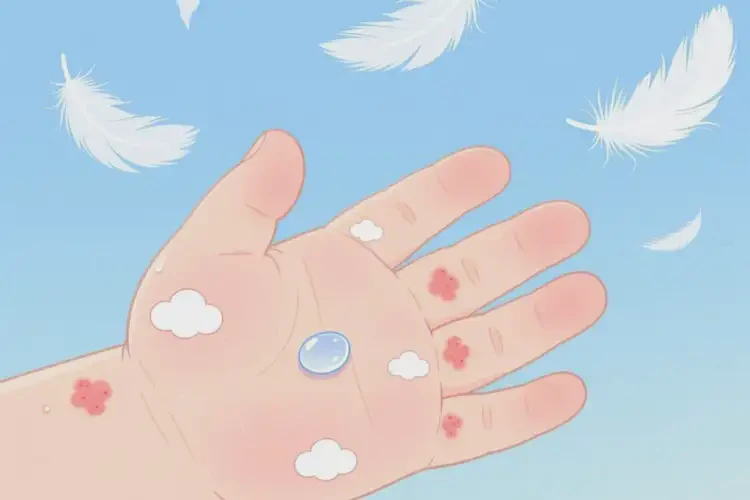 嬰兒手上容易長濕疹能徹底自愈嗎(圖2)