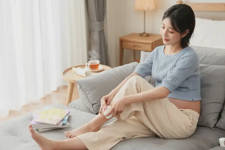 孕婦大腿有濕疹能靠自己自愈嗎(圖3)