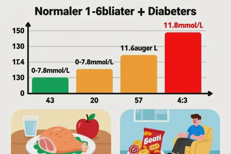 女人中餐血糖11點(diǎn)8是糖尿病嗎(圖2)