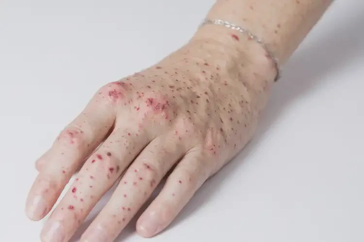 女生手上長濕疹可不可以徹底自愈(圖3)