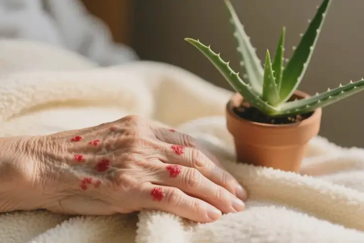 老人身上容易起濕疹能夠徹底治愈嗎(圖4)