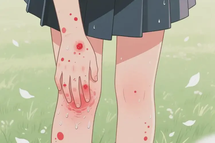 大學(xué)生四肢起濕疹可不可以徹底自愈(圖4)