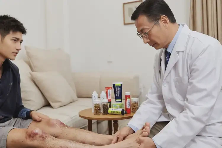 青年人腳上容易起濕疹能不能徹底自愈(圖3)