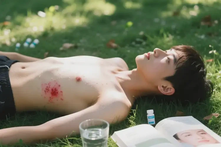 青少年肚子上容易起濕疹不管它會自己好嗎(圖3)