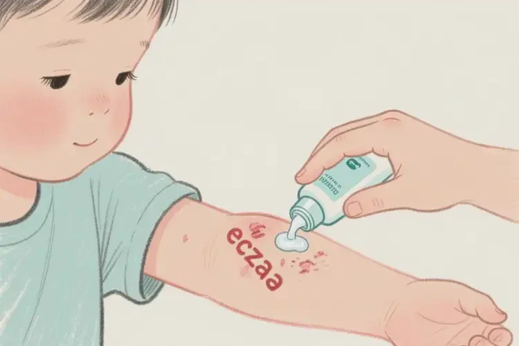 孩子手臂经常长湿疹能够彻底治愈吗(图2)