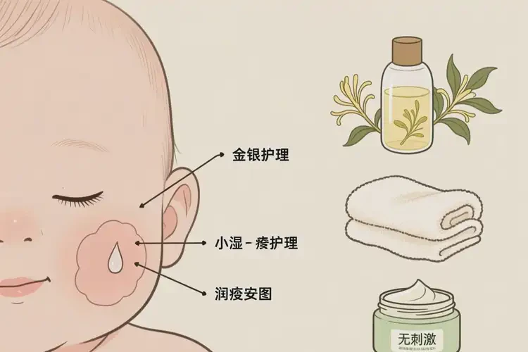 小儿脸上经常起湿疹能靠自己自愈吗(图3)