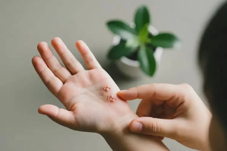 孩子手上出現(xiàn)濕疹不管它會(huì)自己自愈嗎(圖3)