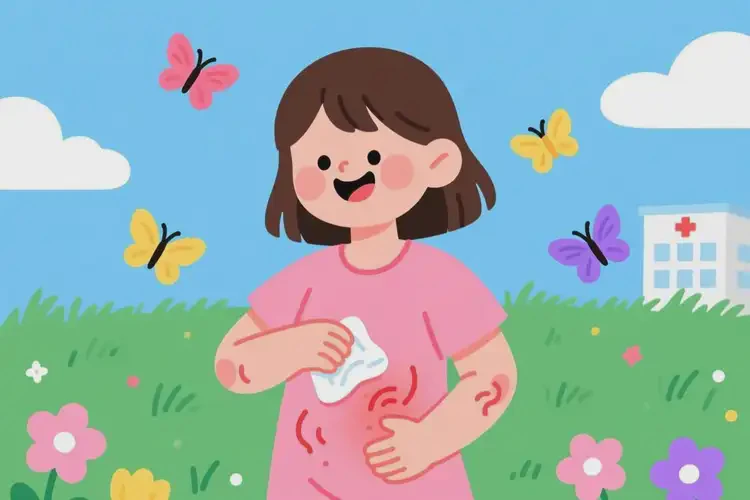 小学生肚子出湿疹能不能彻底自愈(图2)