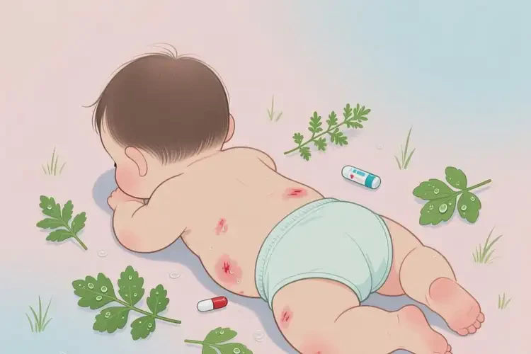 幼兒肚子偶爾長(zhǎng)濕疹不管它會(huì)自己痊愈嗎(圖3)