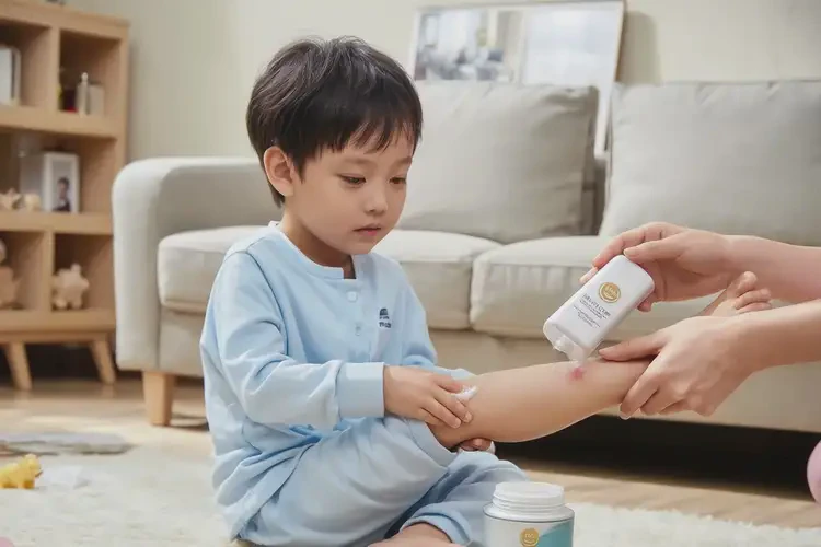 兒童小腿上偶爾長(zhǎng)濕疹可以徹底自愈嗎(圖3)