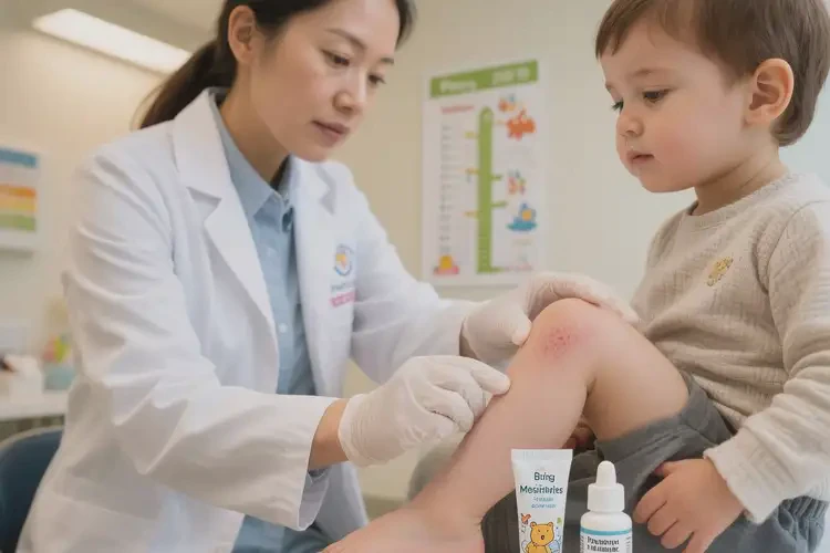 幼儿小腿上偶尔起湿疹可不可以彻底自愈(图2)