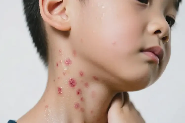 小學(xué)生脖子上起濕疹不管它會(huì)自己好嗎(圖3)