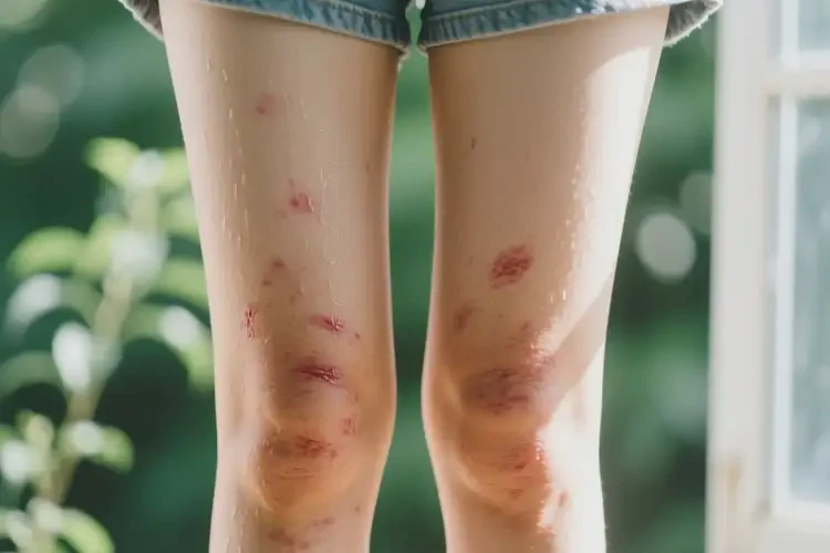 女生小腿上偶爾起濕疹可不可以徹底自愈(圖2)