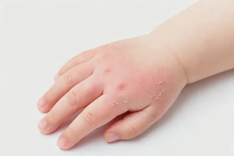 嬰兒手上起濕疹不管它會自己好嗎(圖4)