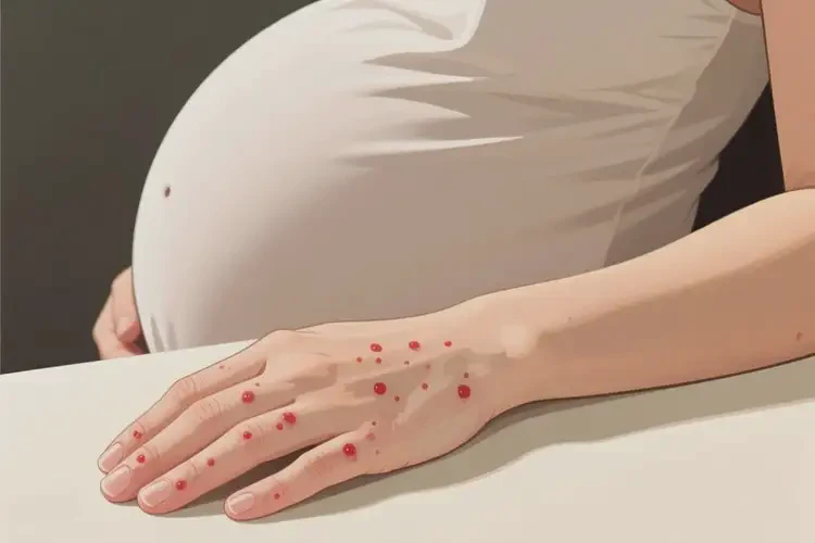 孕婦手上偶爾長(zhǎng)濕疹不管它會(huì)自己好嗎(圖2)