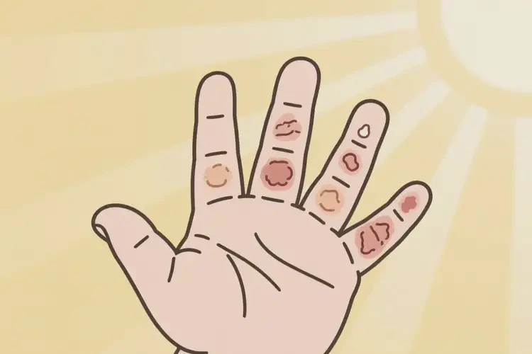 嬰幼兒手上容易長(zhǎng)濕疹可以徹底自愈嗎(圖2)