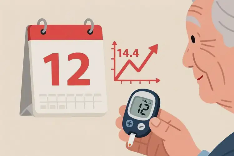 中老年人中午血糖14(圖1)