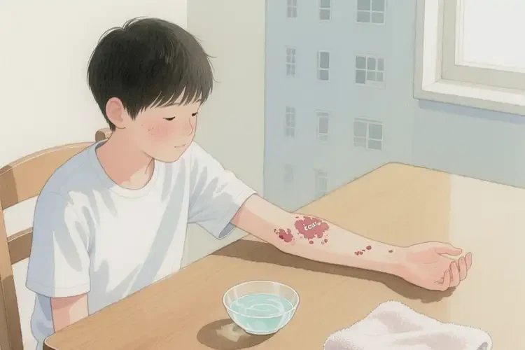 青少年手臂有湿疹能够彻底治愈吗(图2)