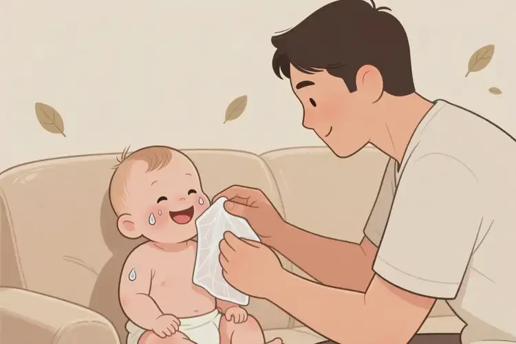 寶寶臉上容易起濕疹不管它會自己好嗎(圖3)