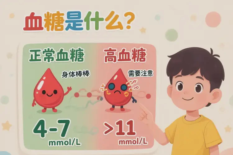 小孩空腹血糖12點8是怎么回事(圖3)