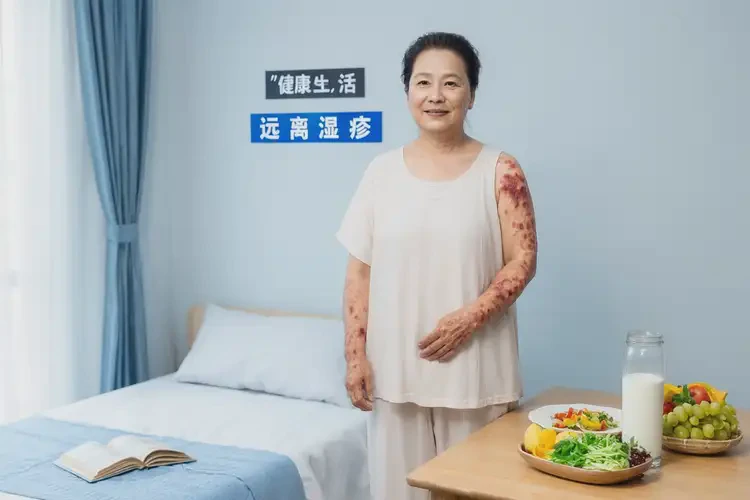 女生面部經(jīng)常長濕疹能靠自己自愈嗎(圖1)