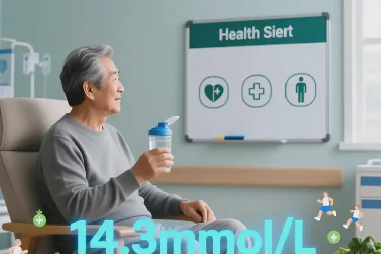 中老年人中餐血糖14點3是糖尿病嗎(圖1)