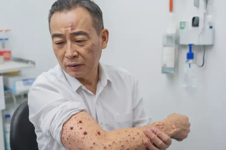 男人四肢偶尔起湿疹可不可以彻底自愈(图3)