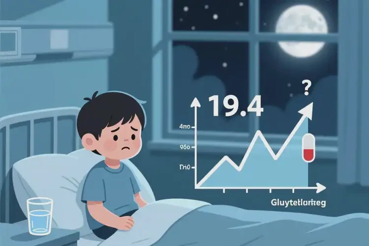 小孩晚上血糖19(图1)