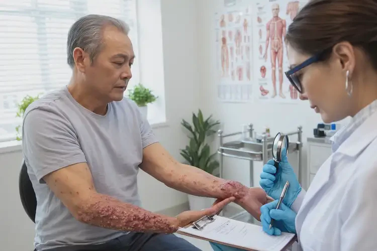 男人四肢容易起湿疹能彻底自愈吗(图3)